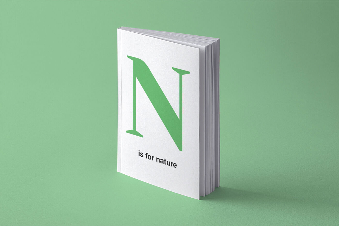 Perspective Simple Book Cover Mockup preview