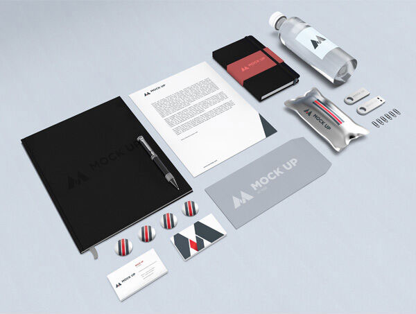 Branding Identity Mockup with a Modern Look preview