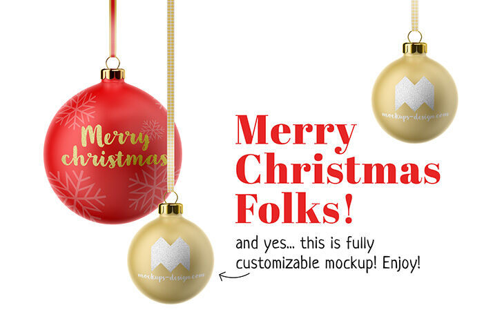 Christmas Card Mockup