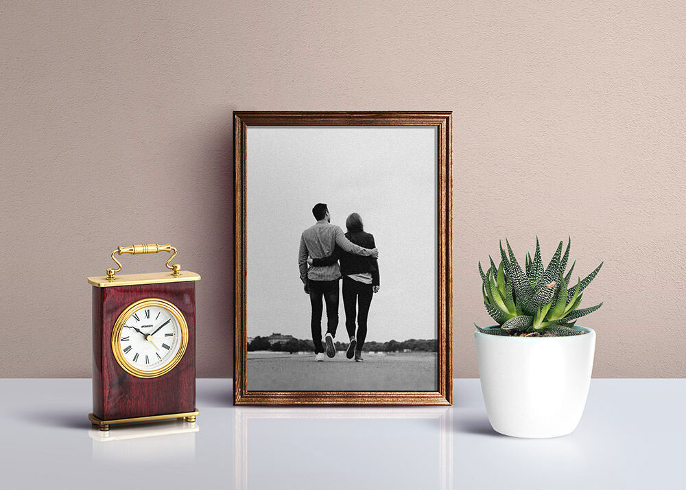Picture Frame Mockup on Realistic Scene preview