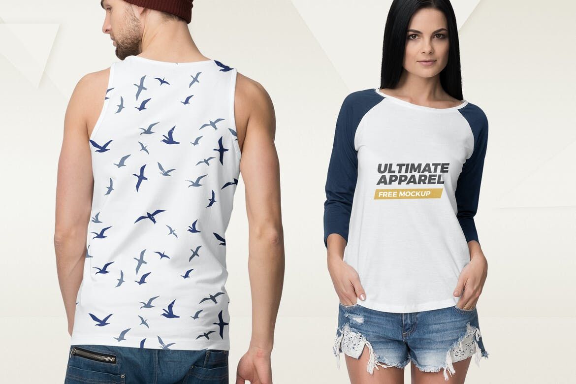 Mockup Featuring Five Different Apparel Related Scenes