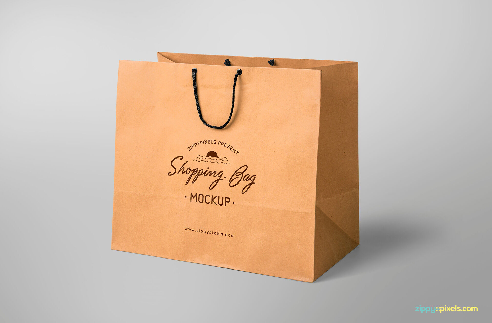 Mockup Featuring Square Shape Shopping Bag