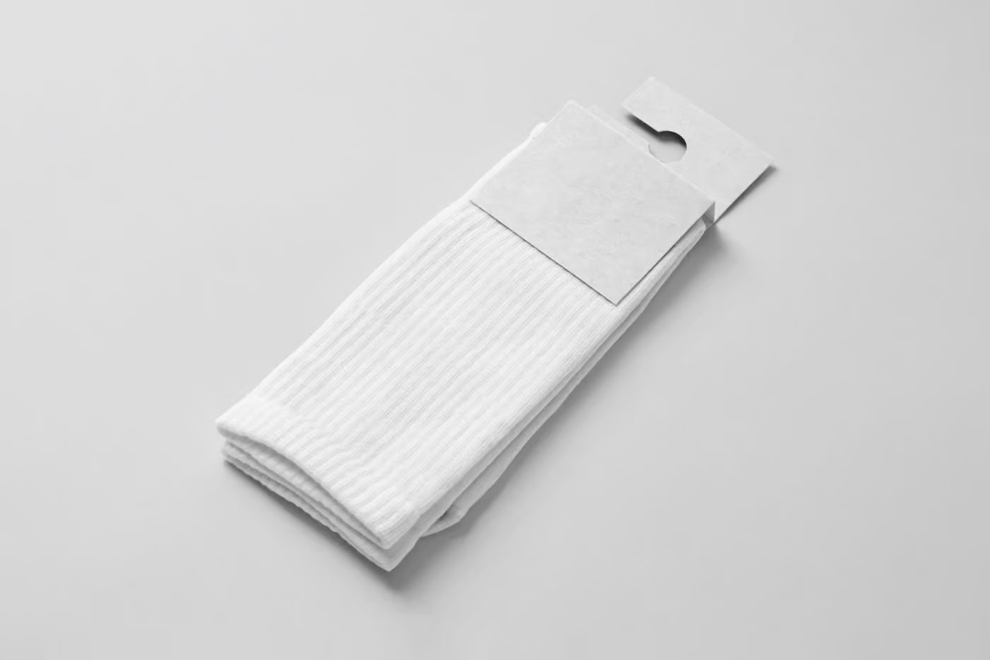 Top View of Socks Mockup