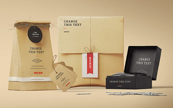 3 Front View Branding Mockups