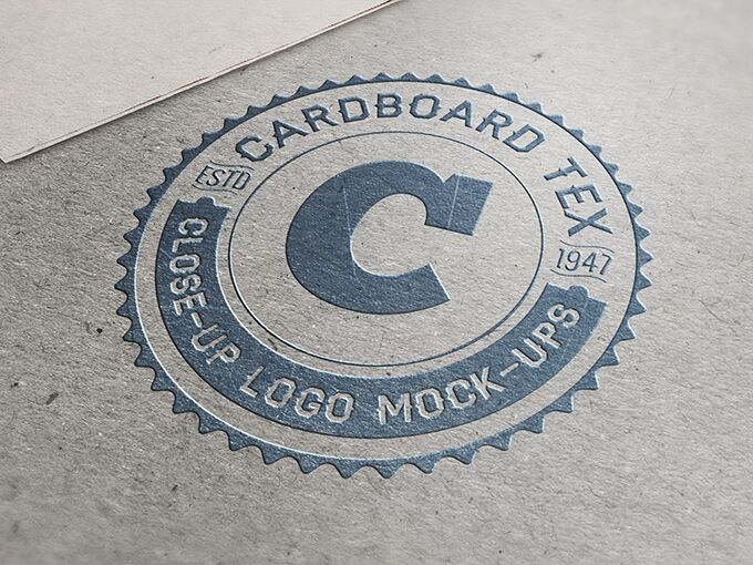 2 Close-Up Logo Mockups Front View
