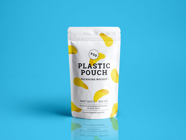 Standard Stand-Up Pouch Pack Mockup