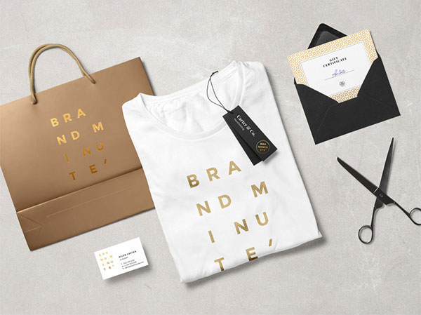 Stationery Branding / Identity Scene Mockup