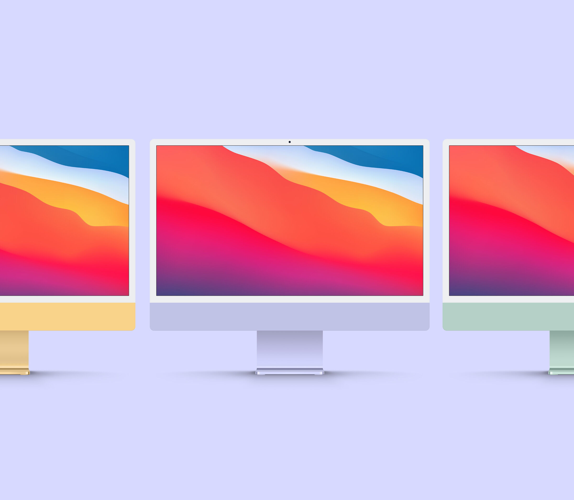 24 Inch iMac Mockup