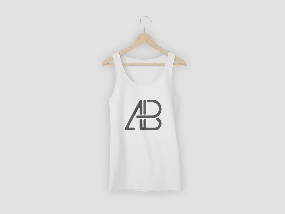 Hanging Tank Top Mockup