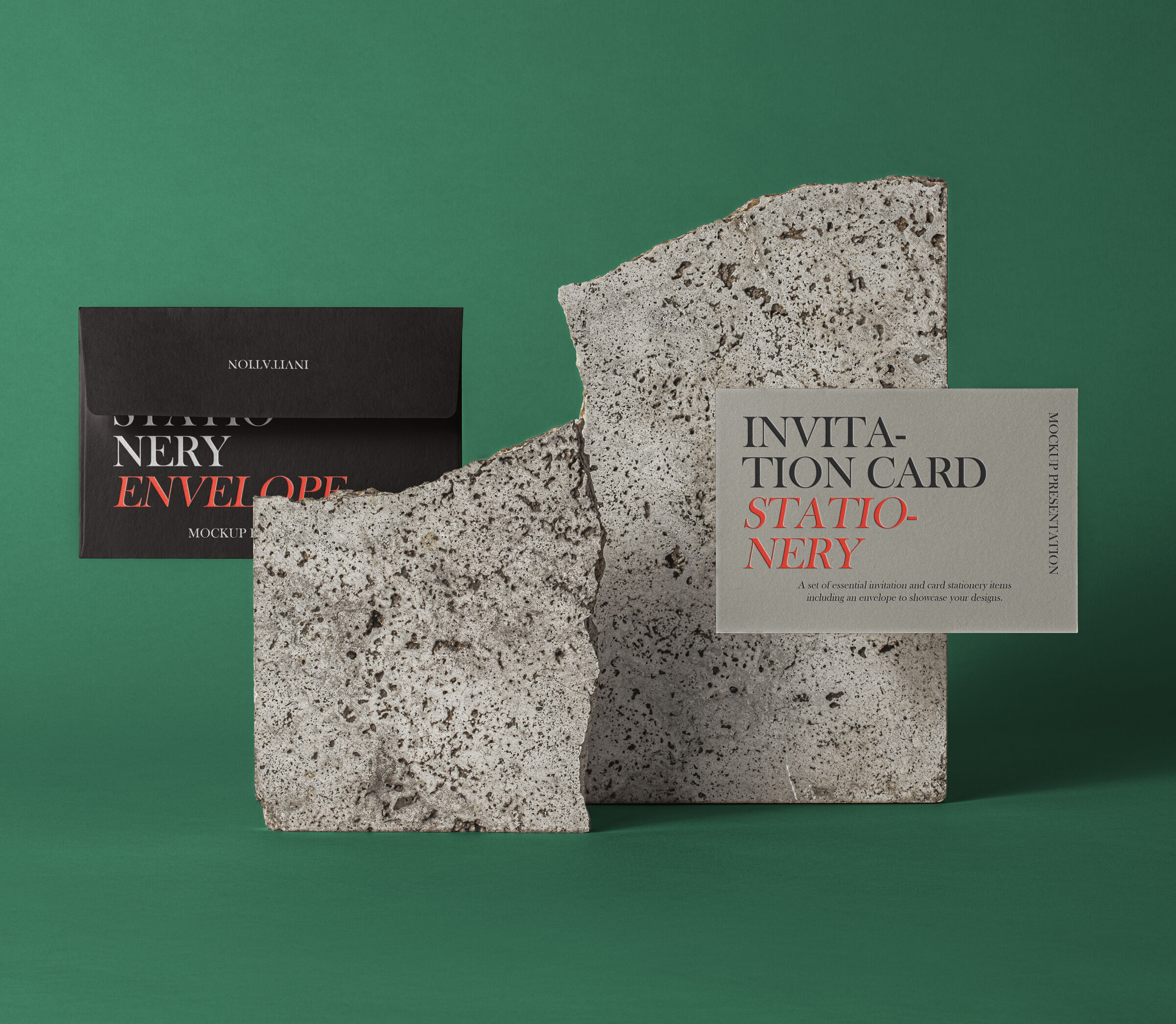 Stunning Envelope and Invitation Card Mockup