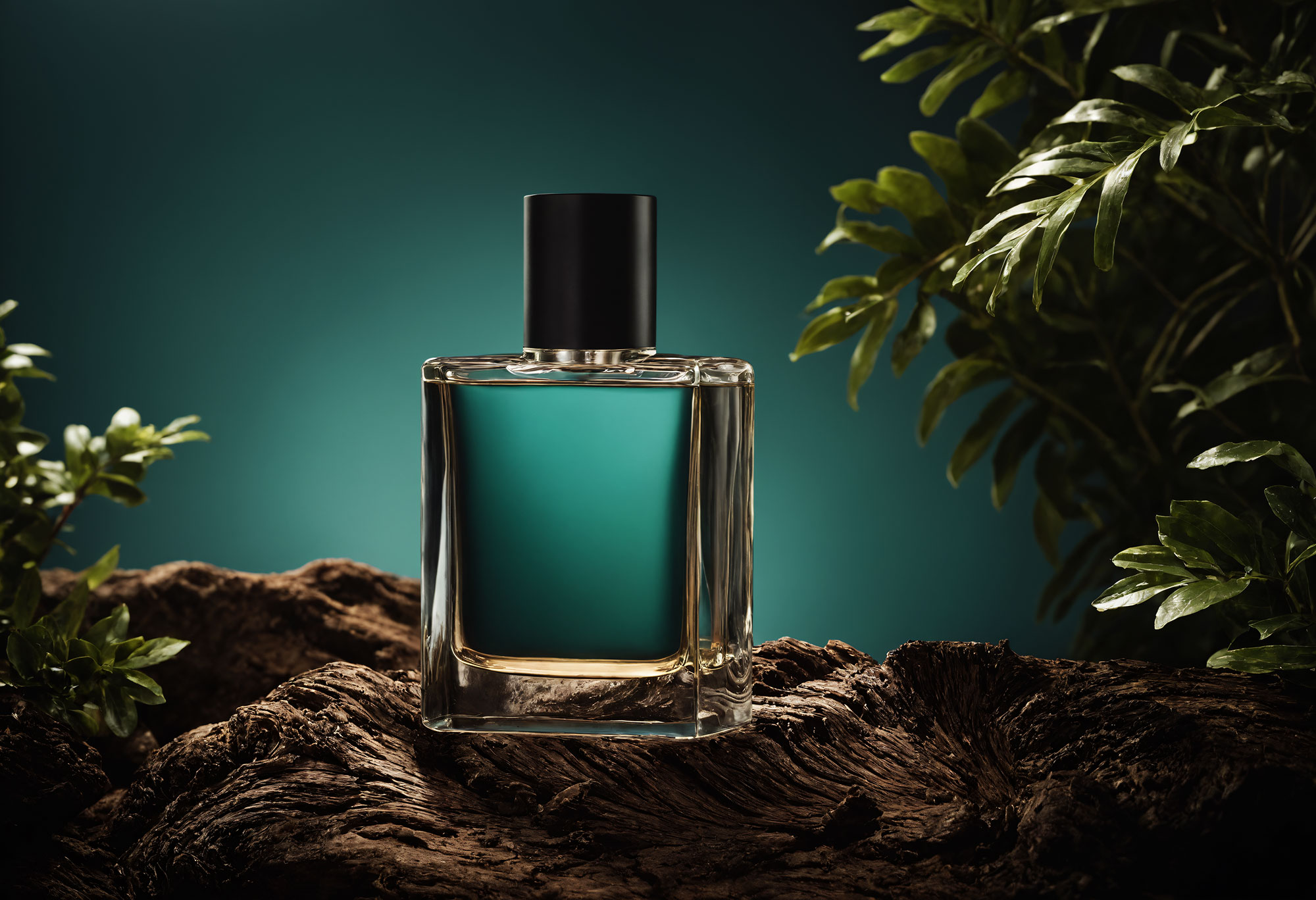 Elegant Perfume Bottle Mockup