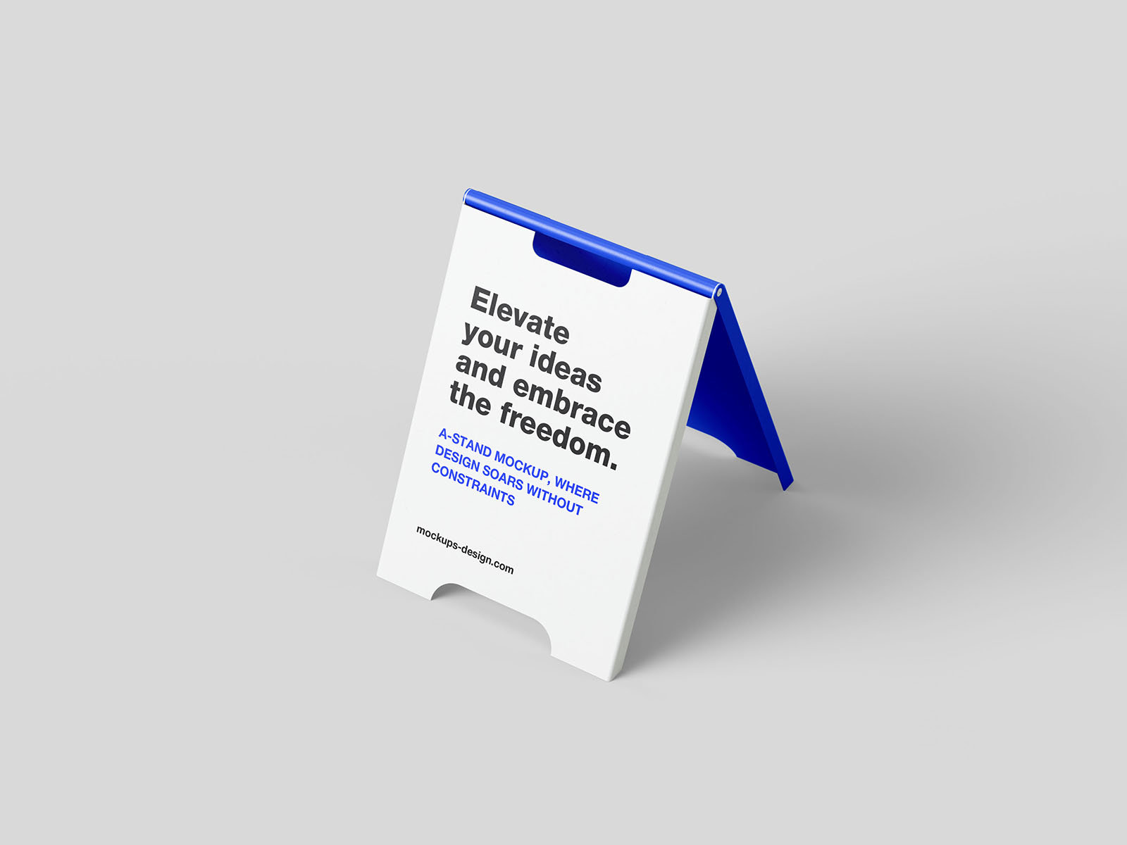 4 A-stand Mockups in Minimal Setting preview