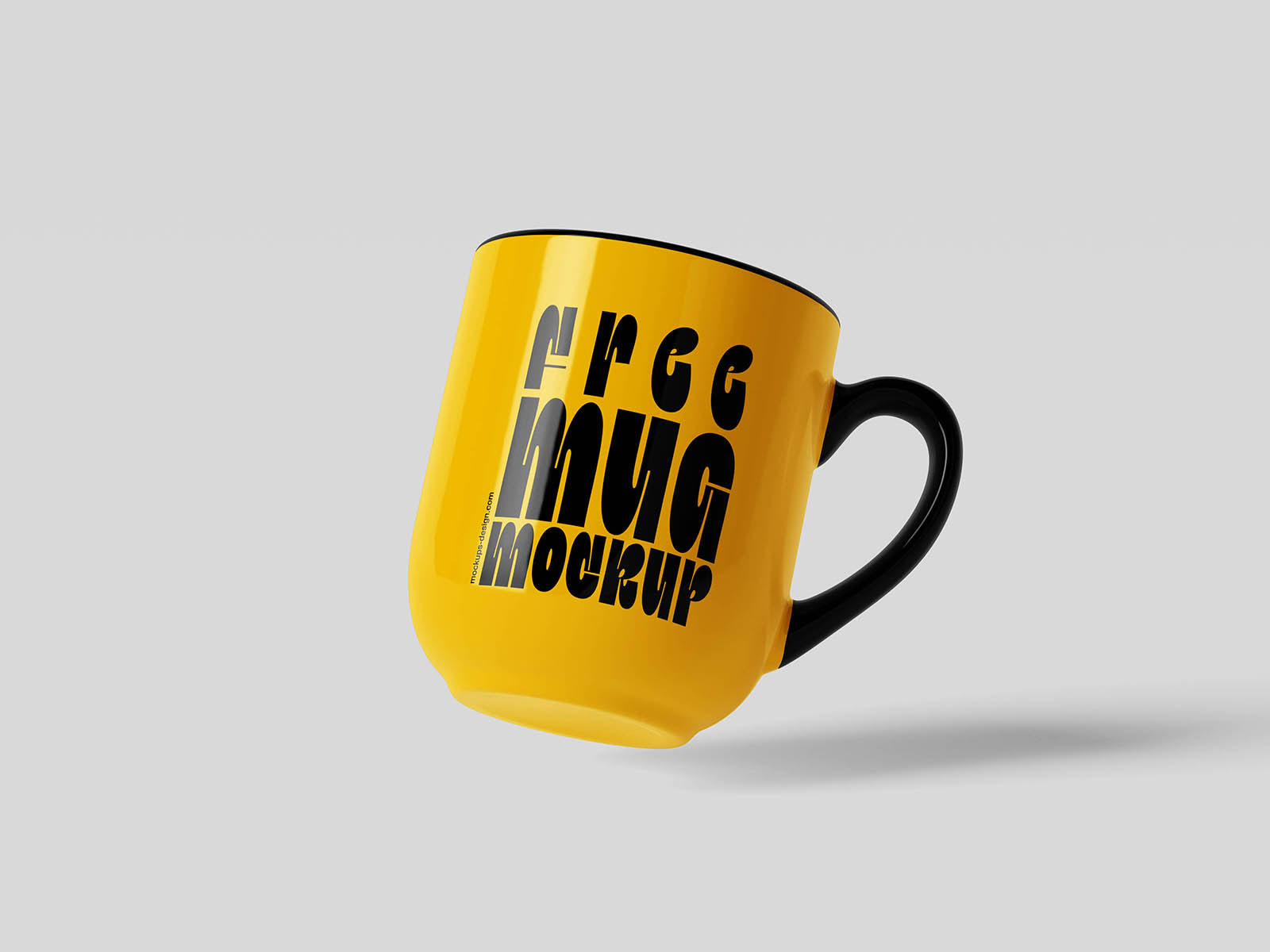 Glossy Mug Mockup preview