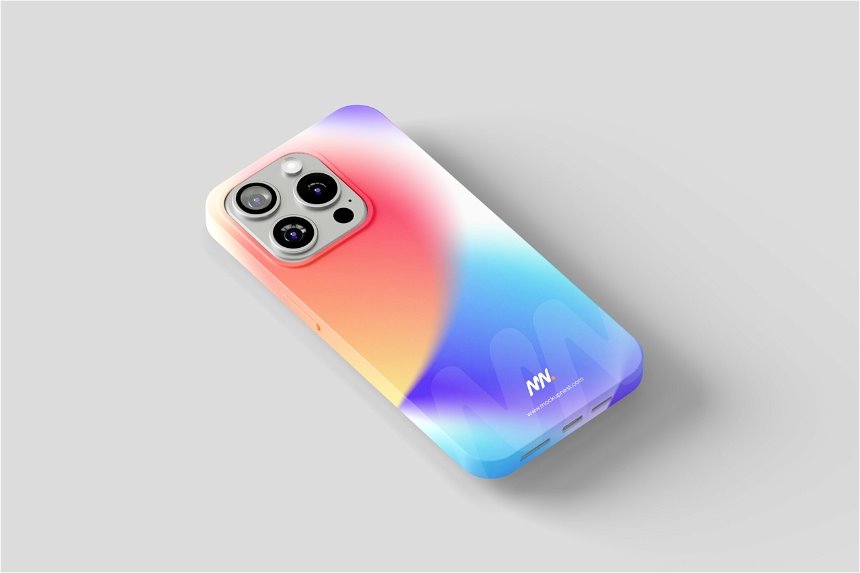 4 Visions of iPhone 15 Pro Cover Mockup
