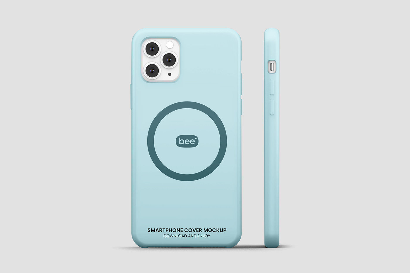 Facing Vision of Phone Cover Mockup