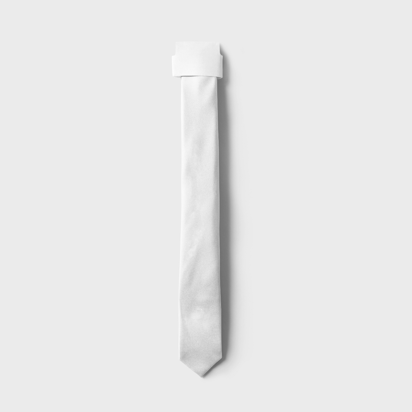 Front View of Simple Tie Mockup preview