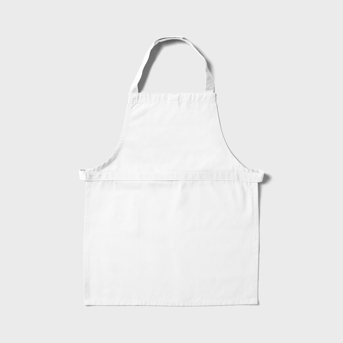 Top View of Material Apron Mockup