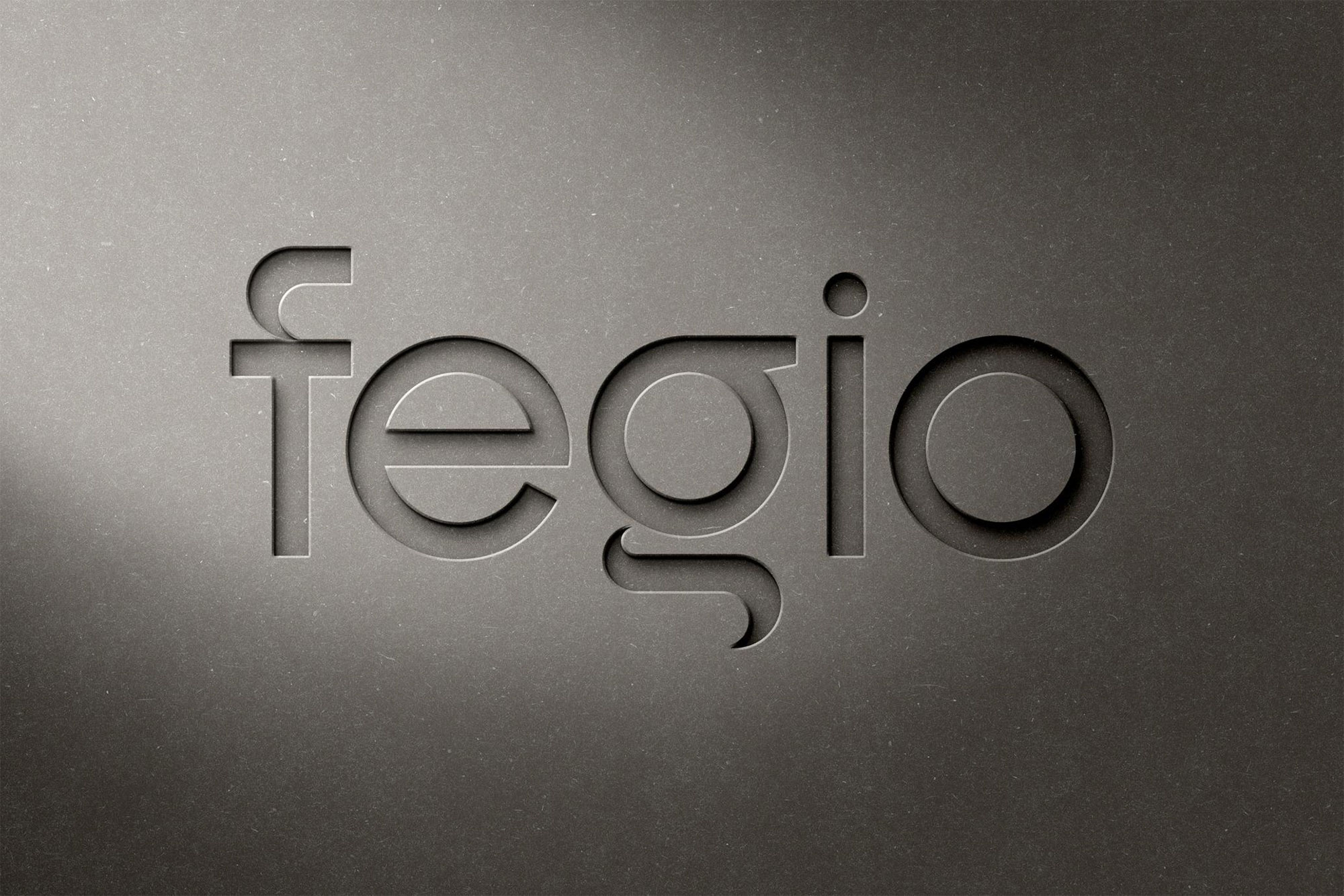 Cut Out Paper Text and Logo Mockup