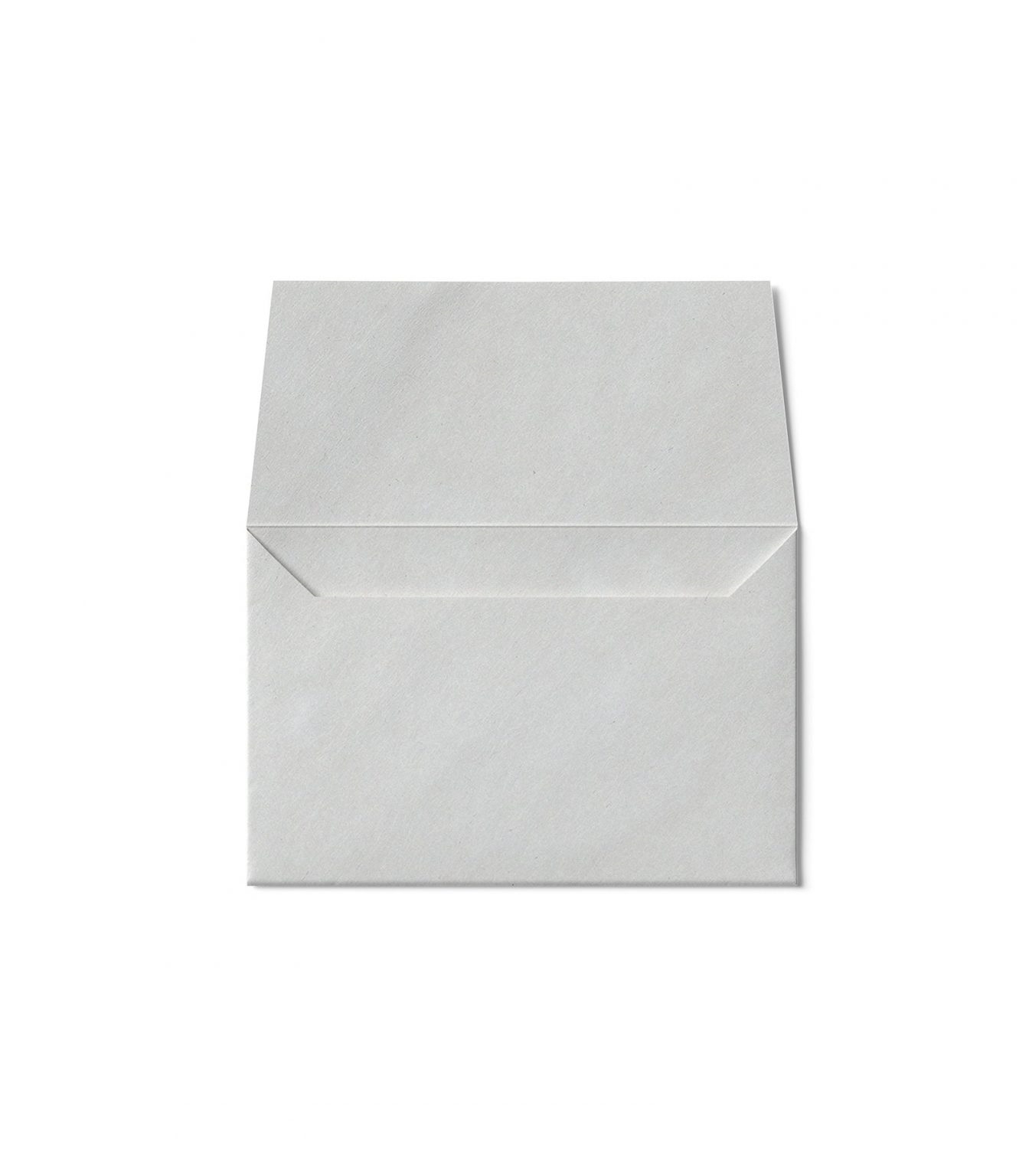 Front View of Open Envelope Mockup preview