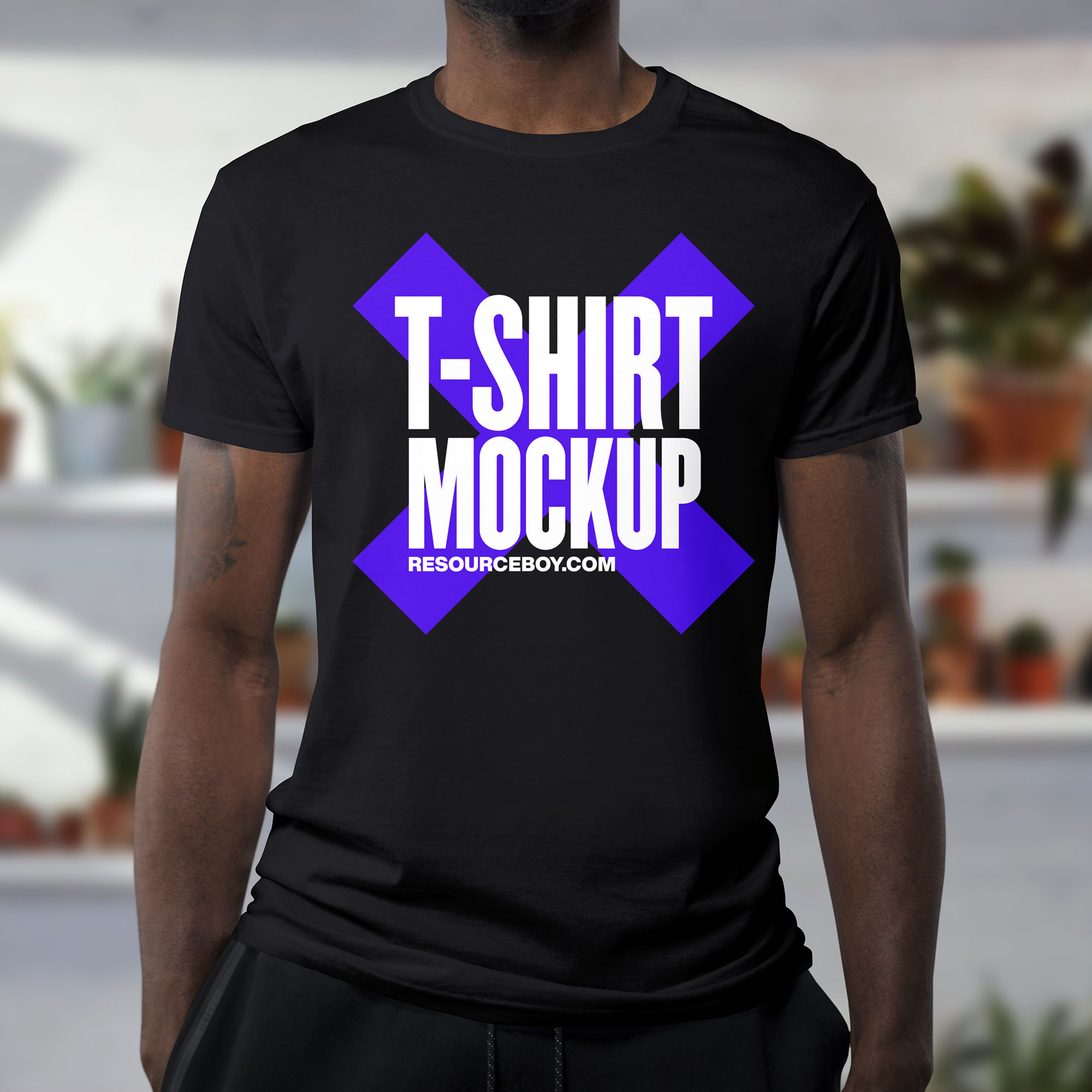Men’s T-Shirt Mockup