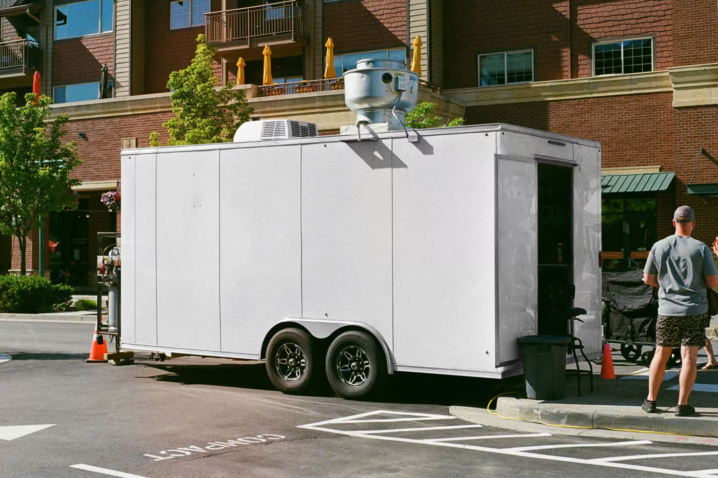 Truck Trailer Mockup preview