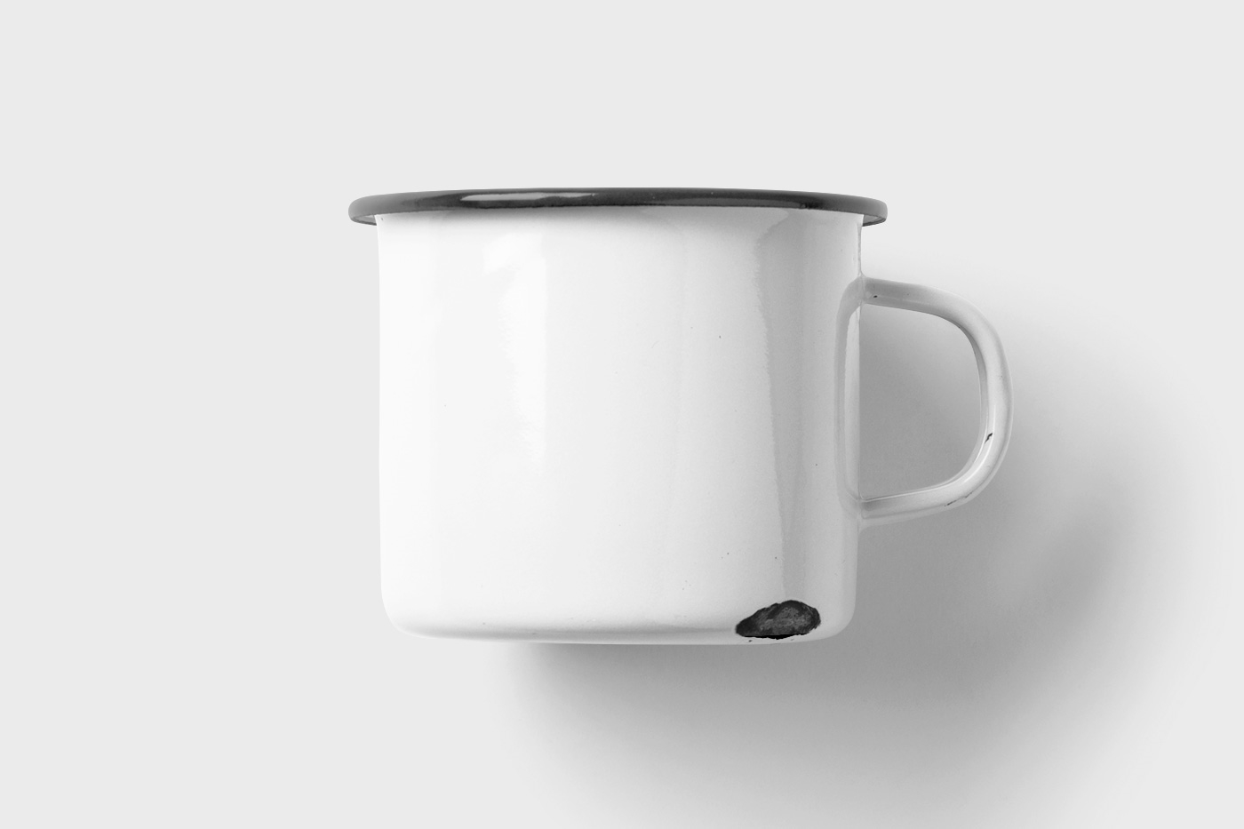 Top View of a Metal Mug Mockup preview