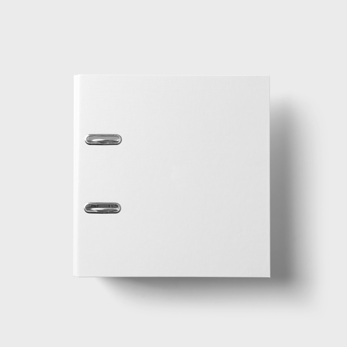 Top View of a Corporate Front Binder Mockup