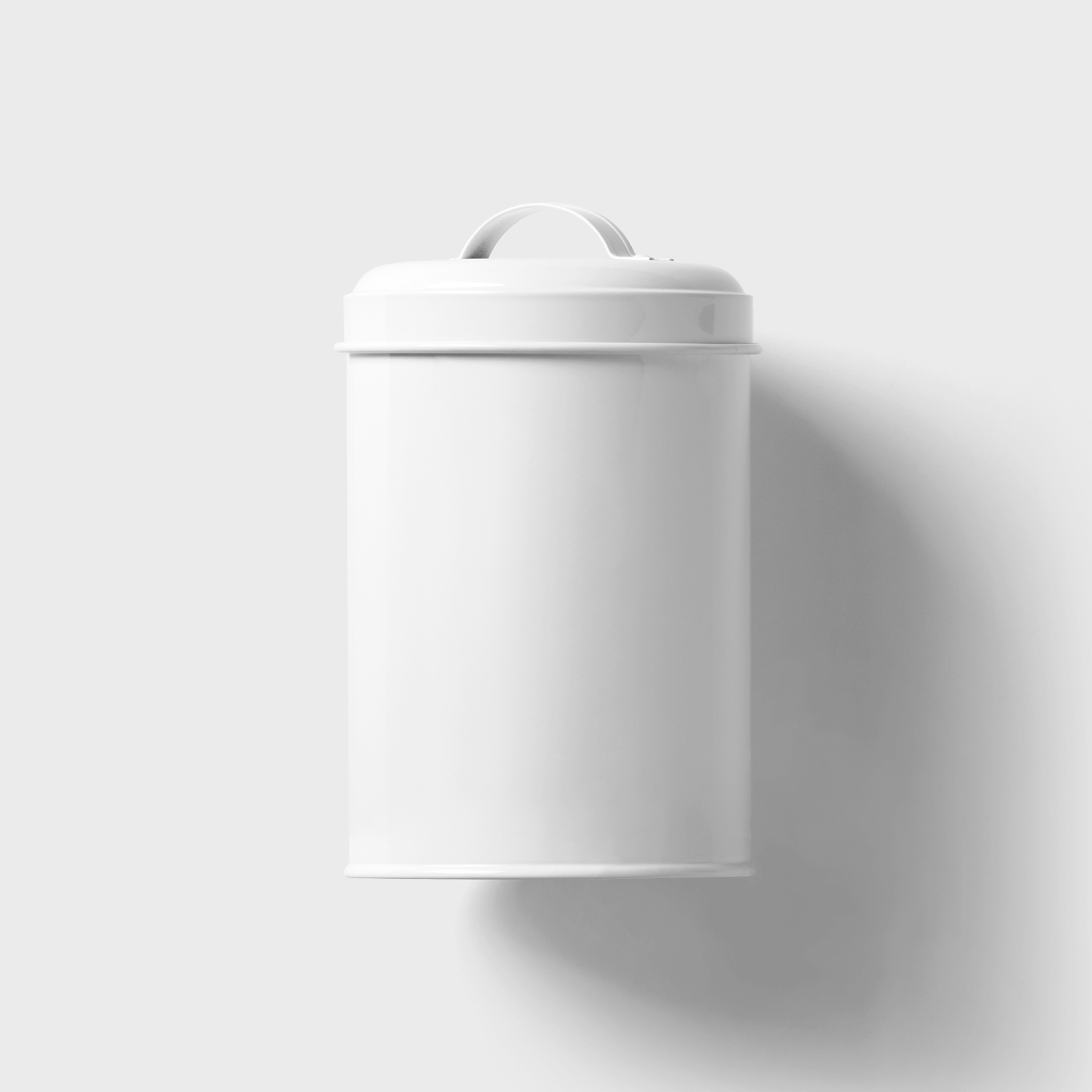 Top View of a Cookie Can Mockup preview