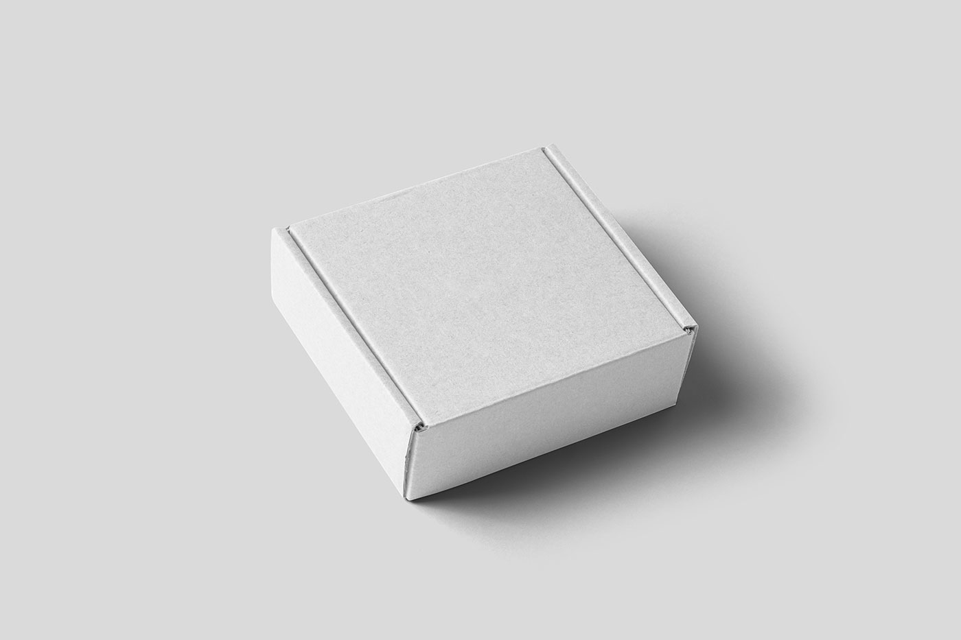 Perspective Square Box Mockup preview
