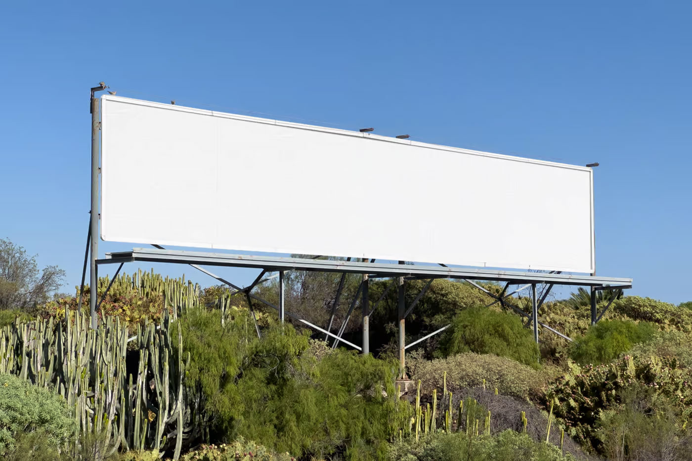 Outdoor Wide Billboard Mockup preview