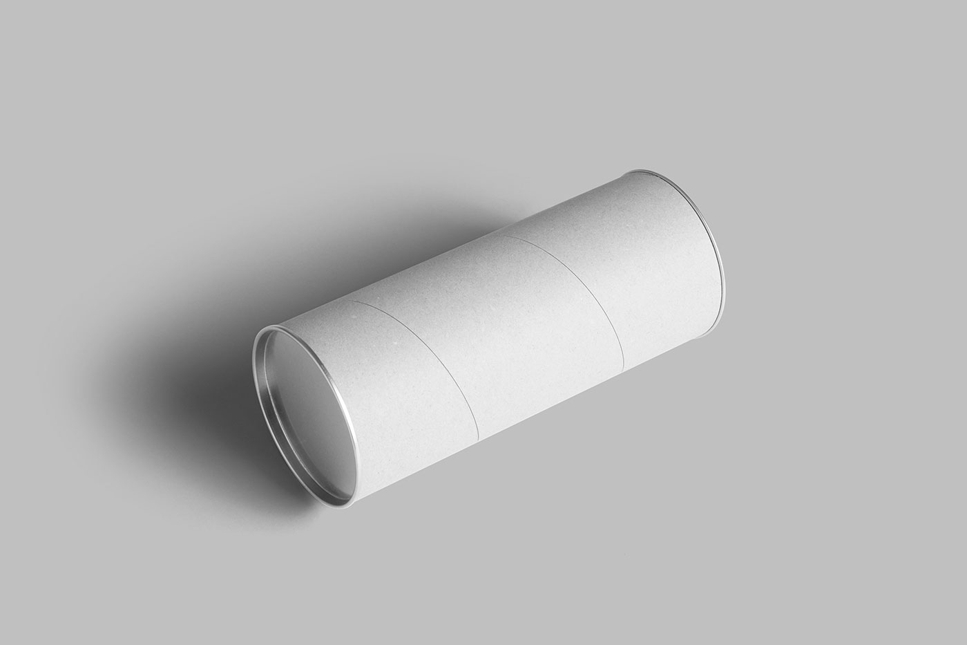 Perspective Paper Tube Mockup preview