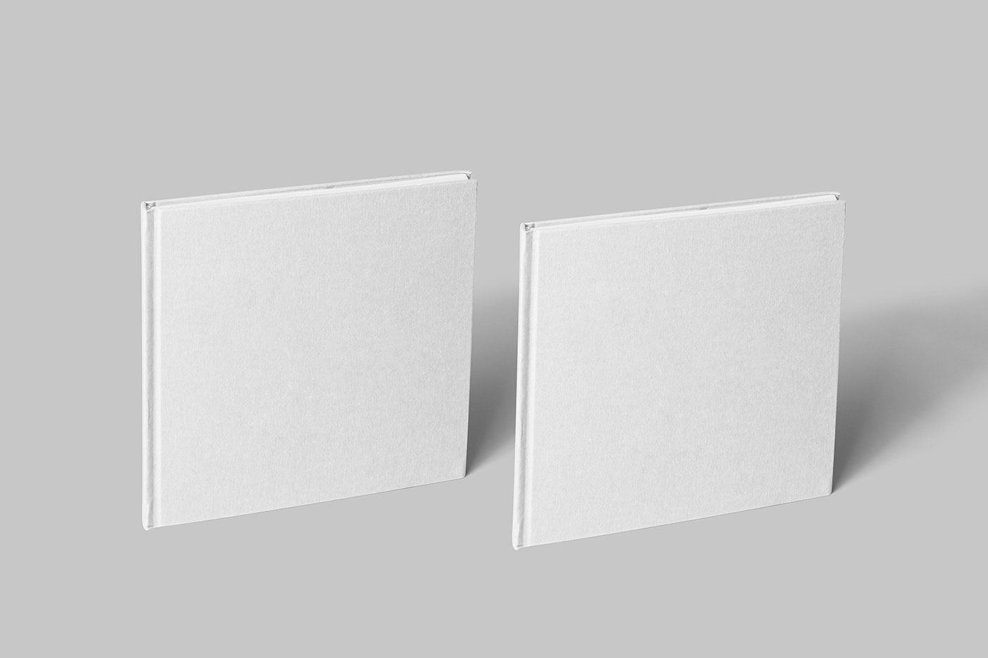 Perspective Square Book Mockups preview