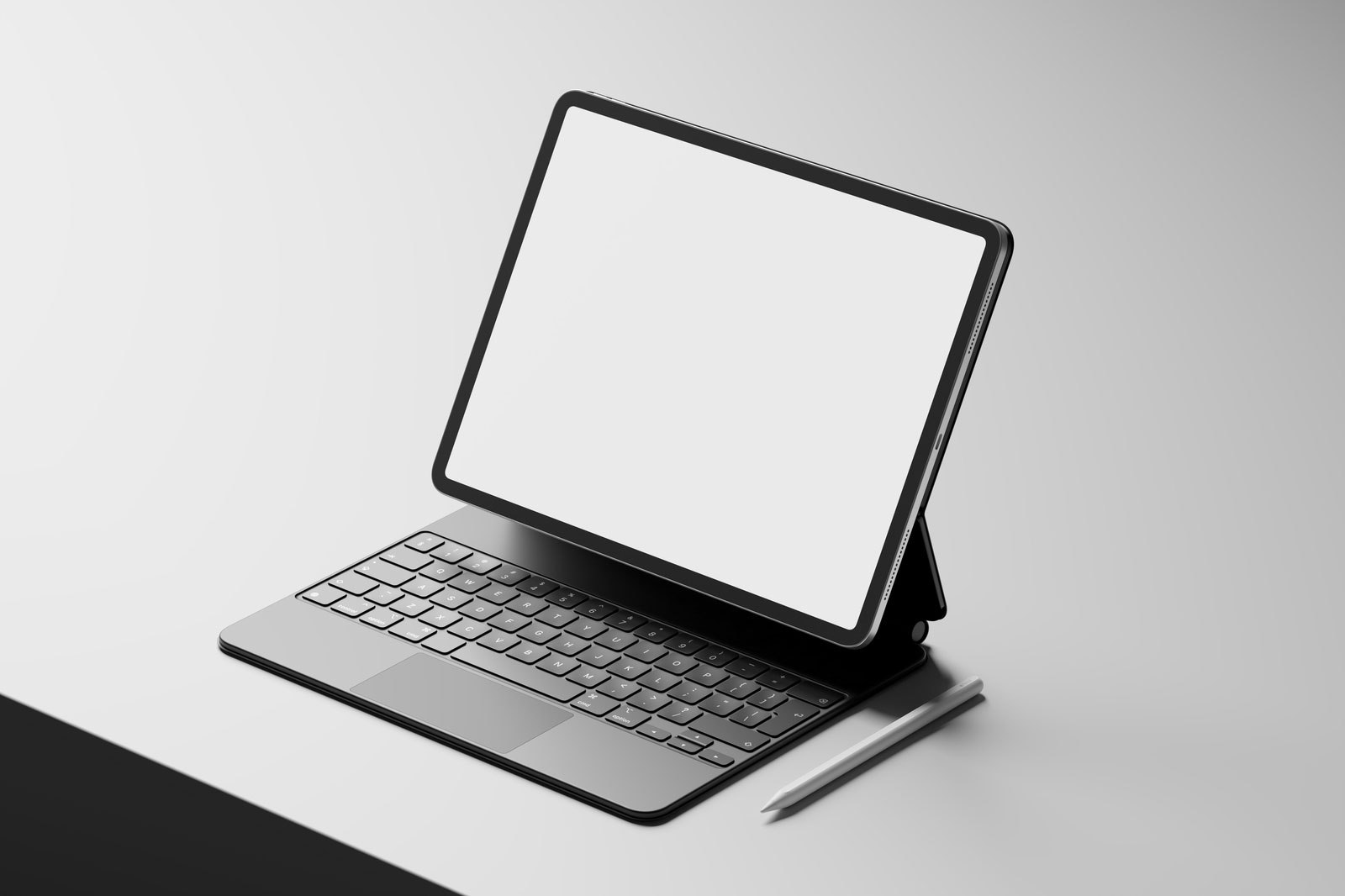 iPad Pro with Magic Keyboard Mockup preview