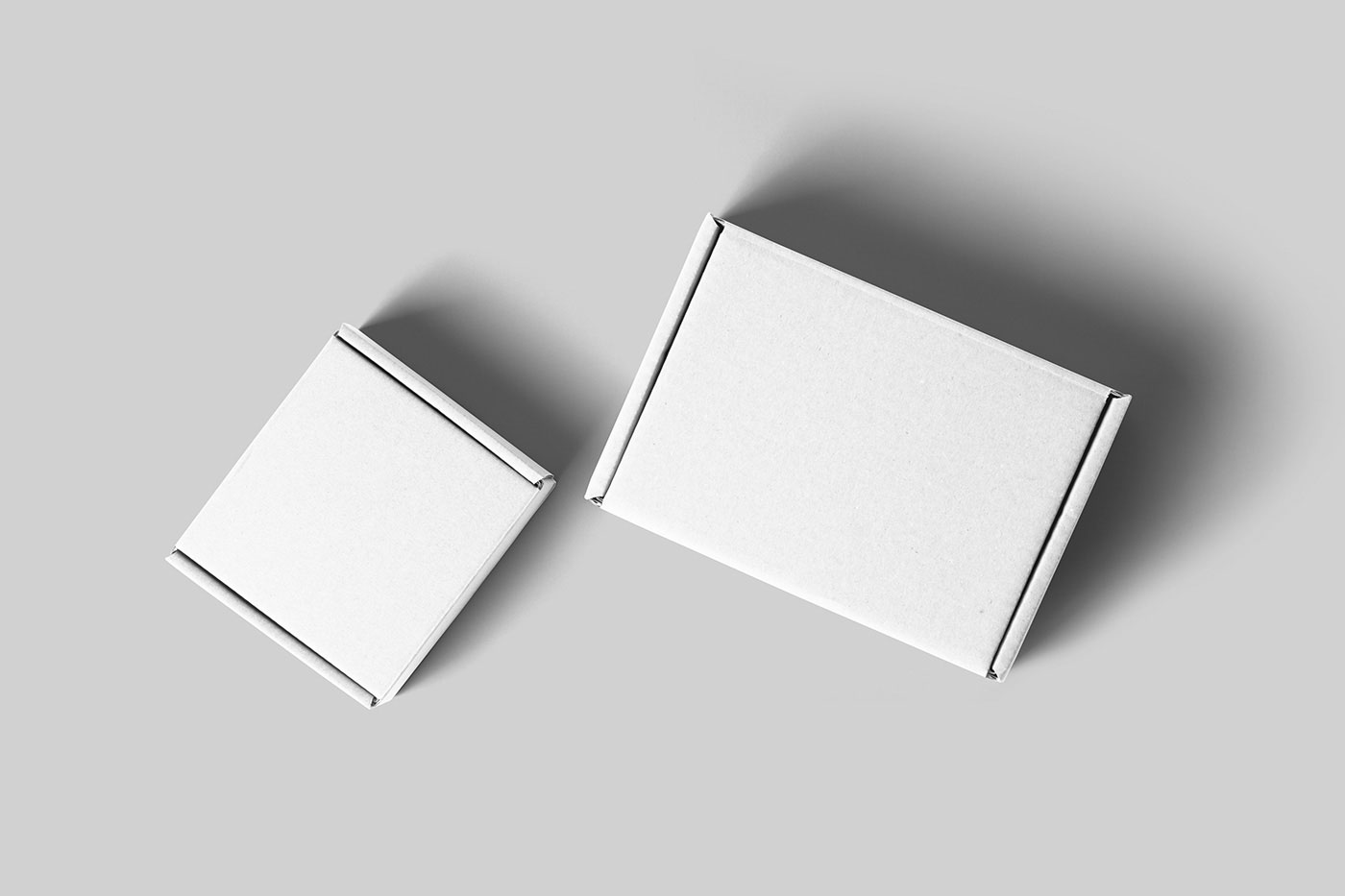 Lying Double Box Mockup preview