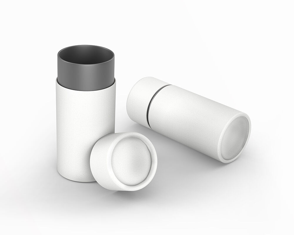 Two Paper Tubes Packaging Mockup preview