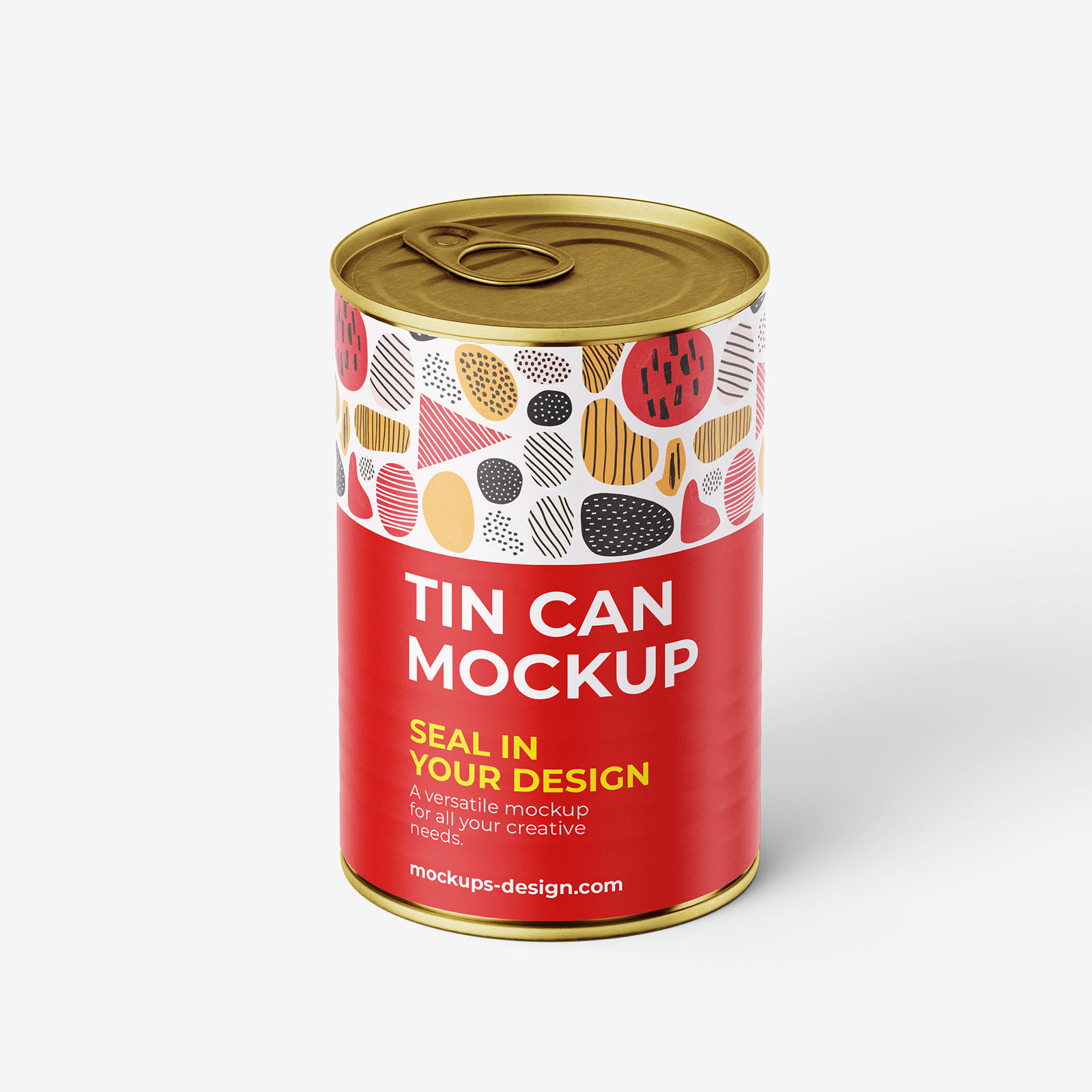 Tin Can Mockup preview