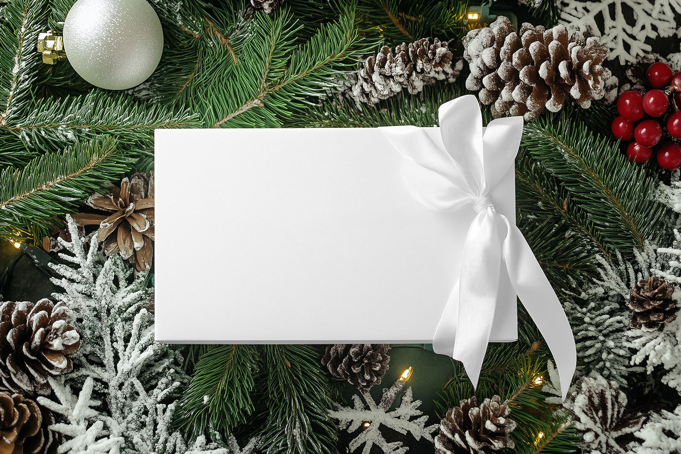 Christmas Box Mockup preview