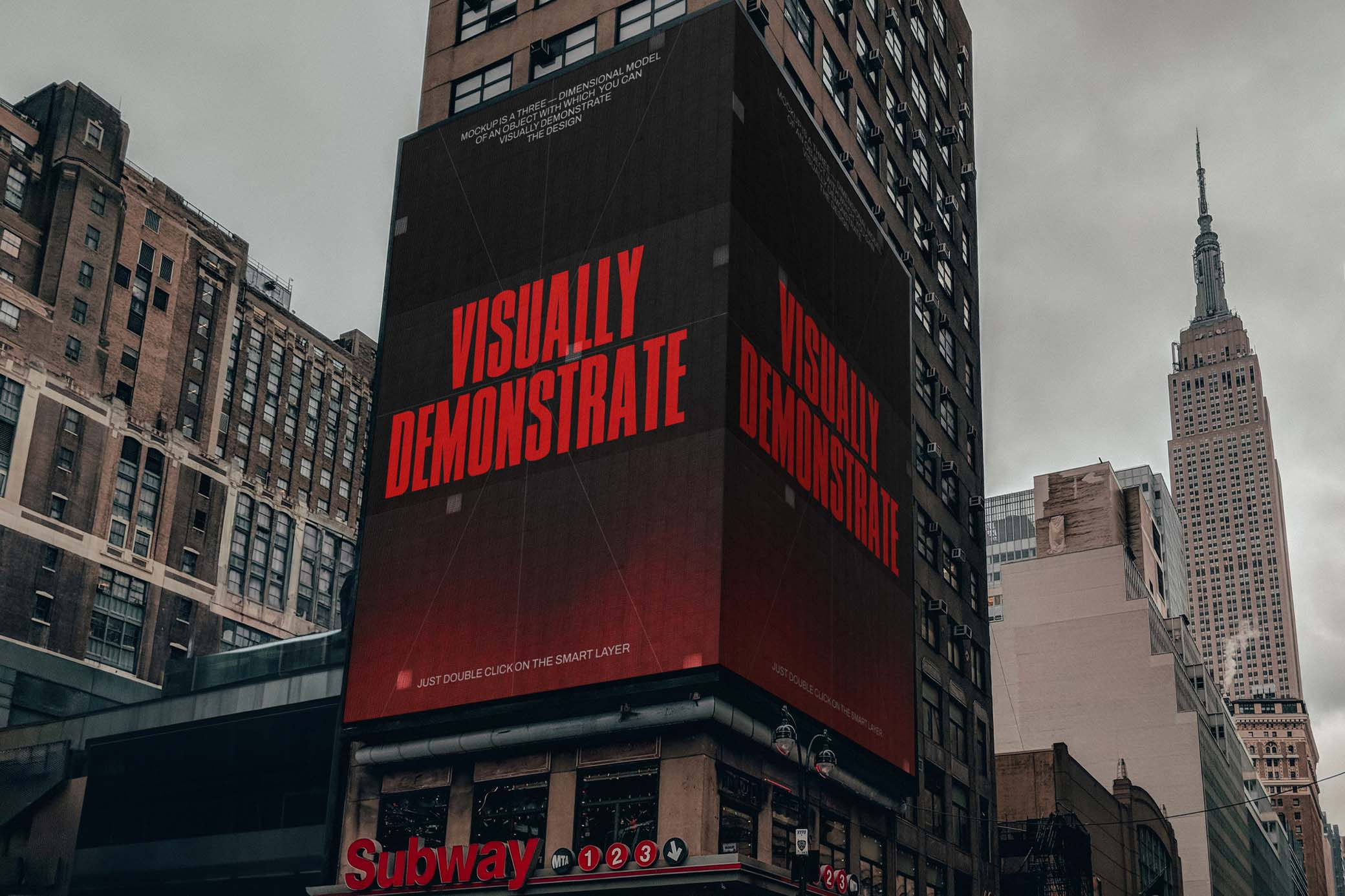NYC Billboard Mockup preview