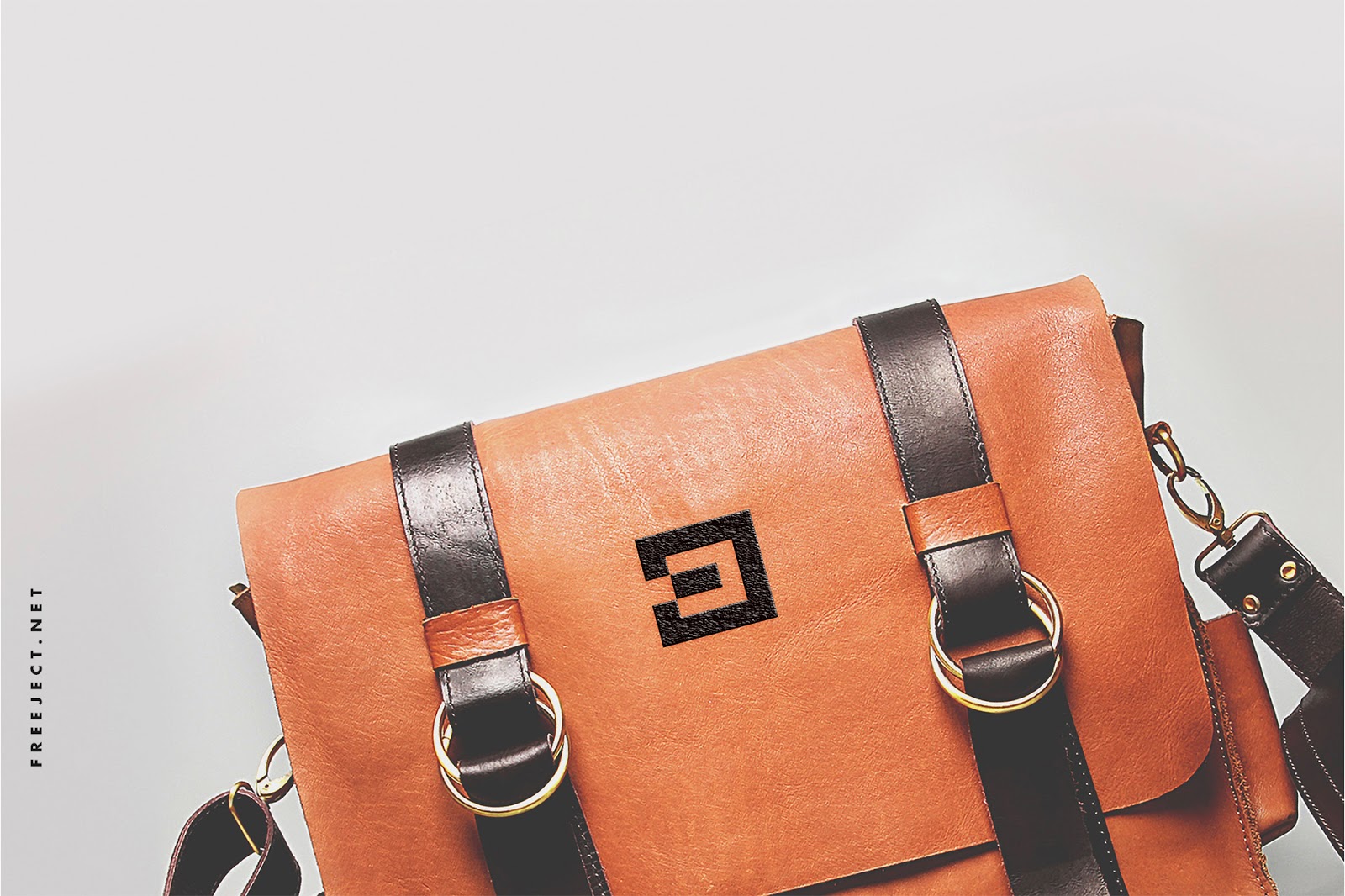 Perspective View of Two Logos on Bag Mockups preview