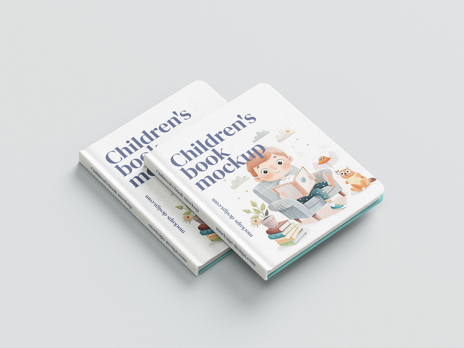Childrens Book Mockup preview
