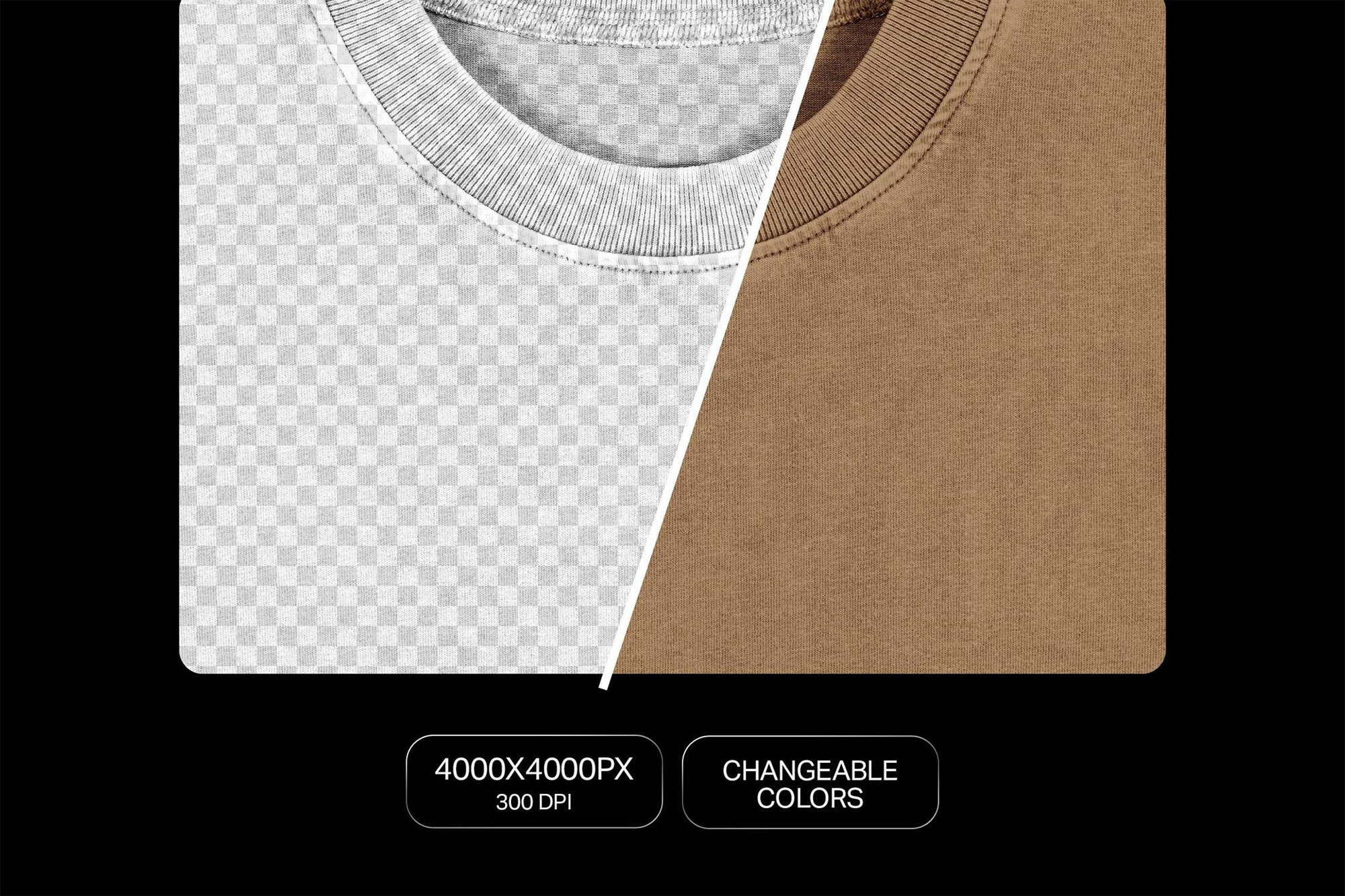 Oversize T-Shirt Mockup
