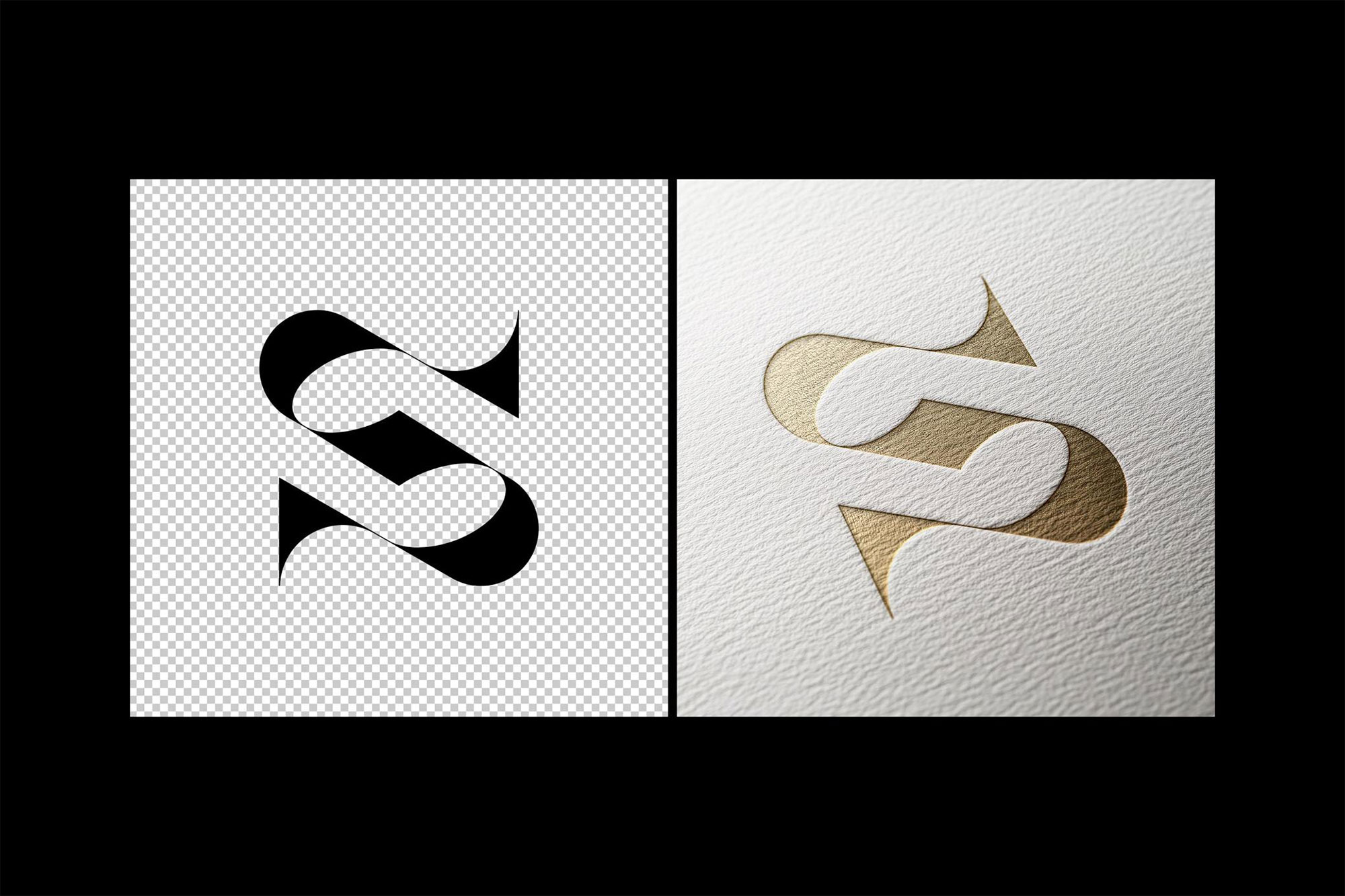 Gold Logo Mockup preview