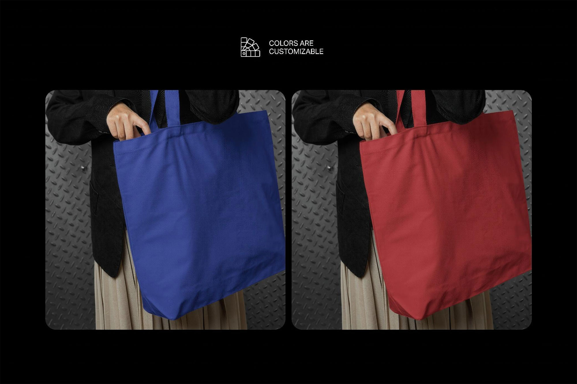 Woman Tote Bag Mockup preview