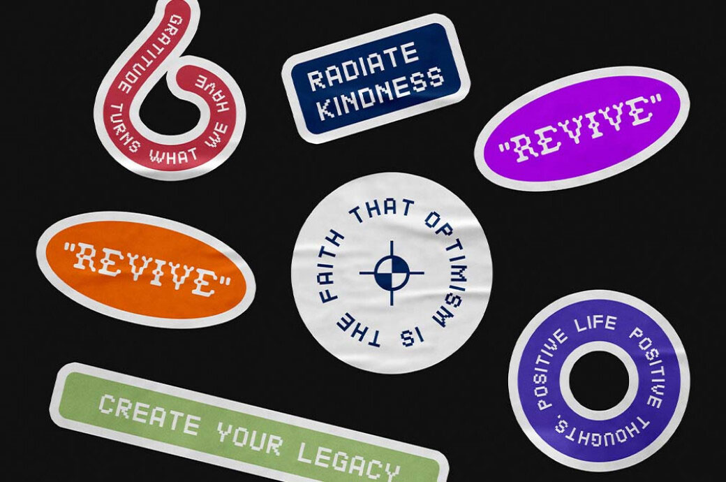 Wrinkled Glossy Sticker Mockup preview