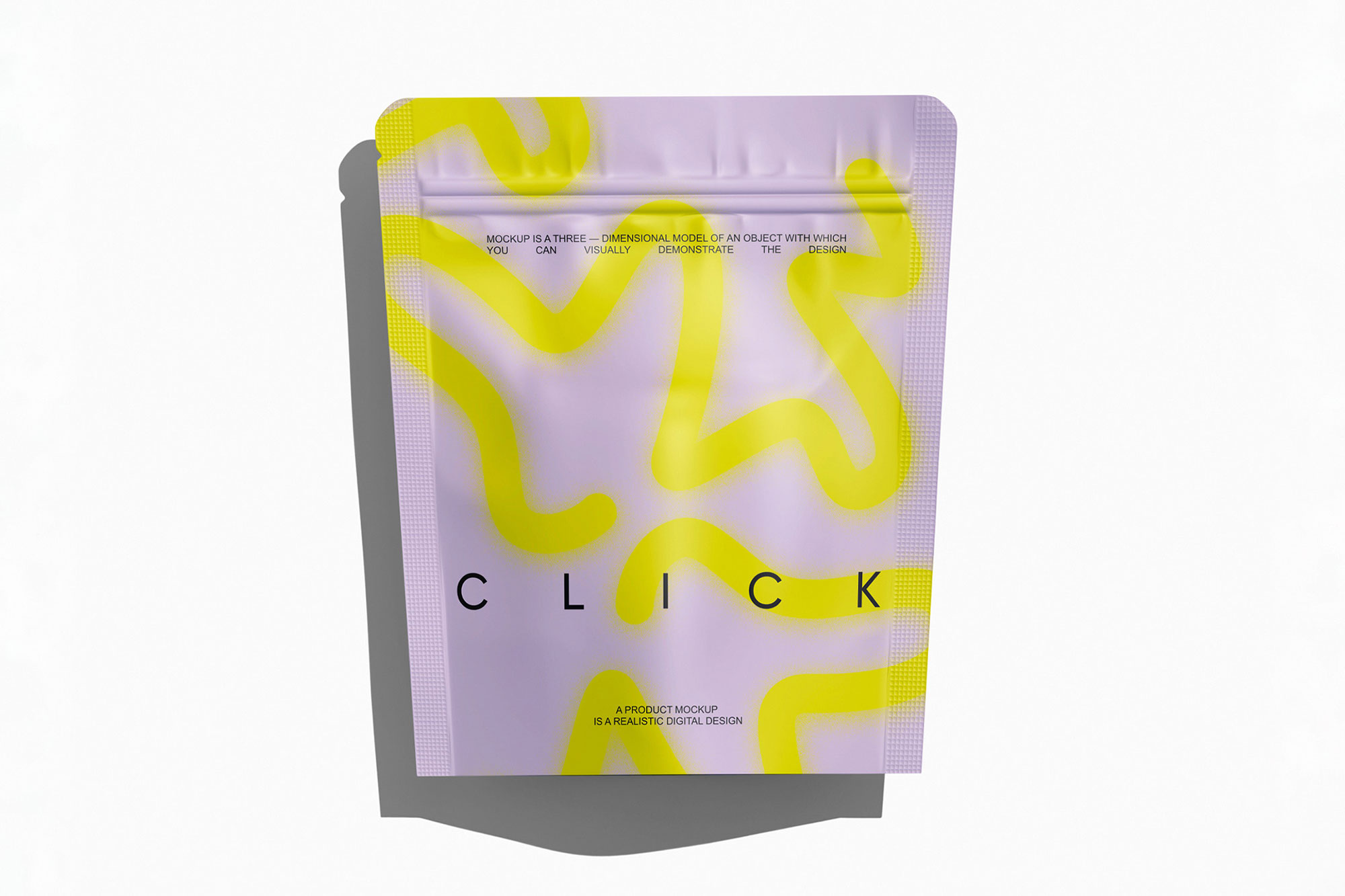 Matte Stand Up Pouch Mockup preview