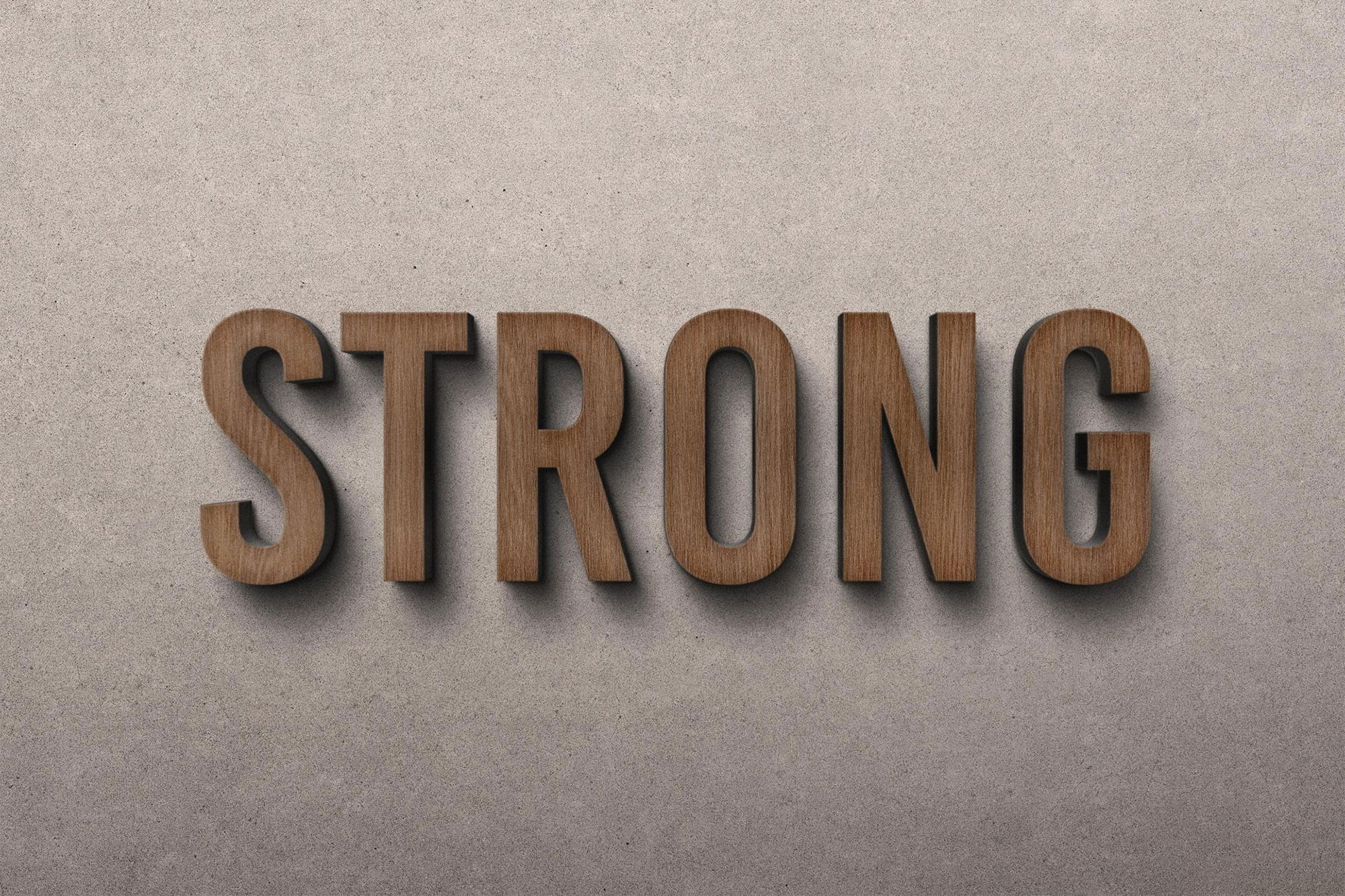 Craft Wood Sign Logo Mockup