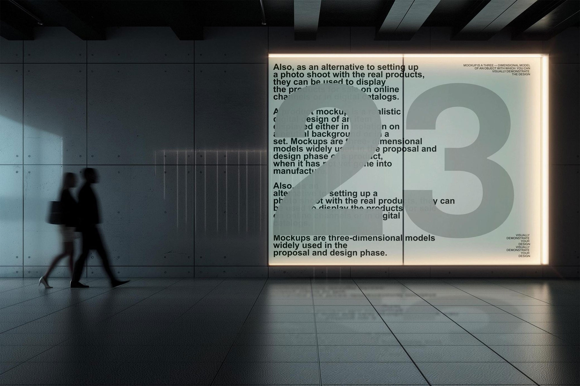Pulse Urban Lightbox Mockup