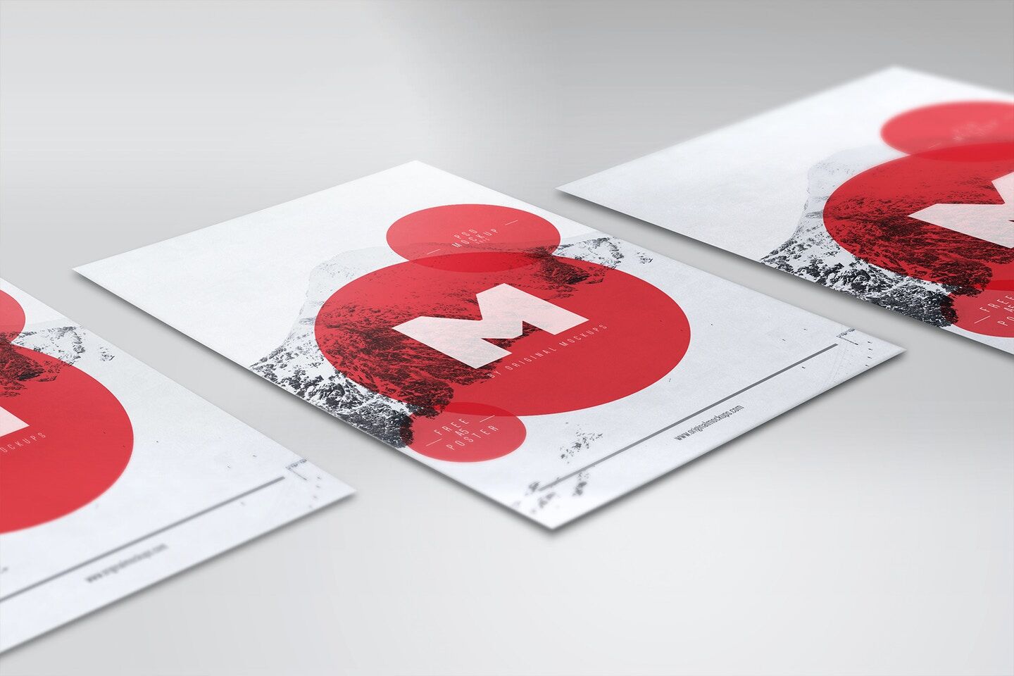 Mockup Featuring A5 Posters