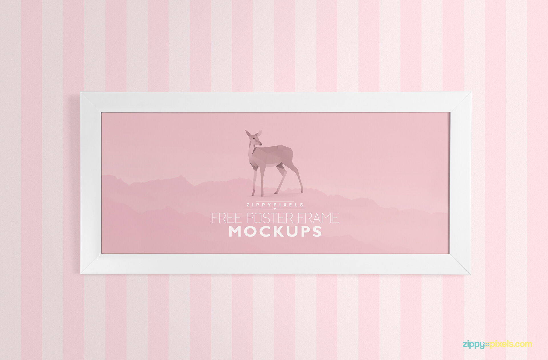 Two Mockups Featuring Landscape Picture Frames preview
