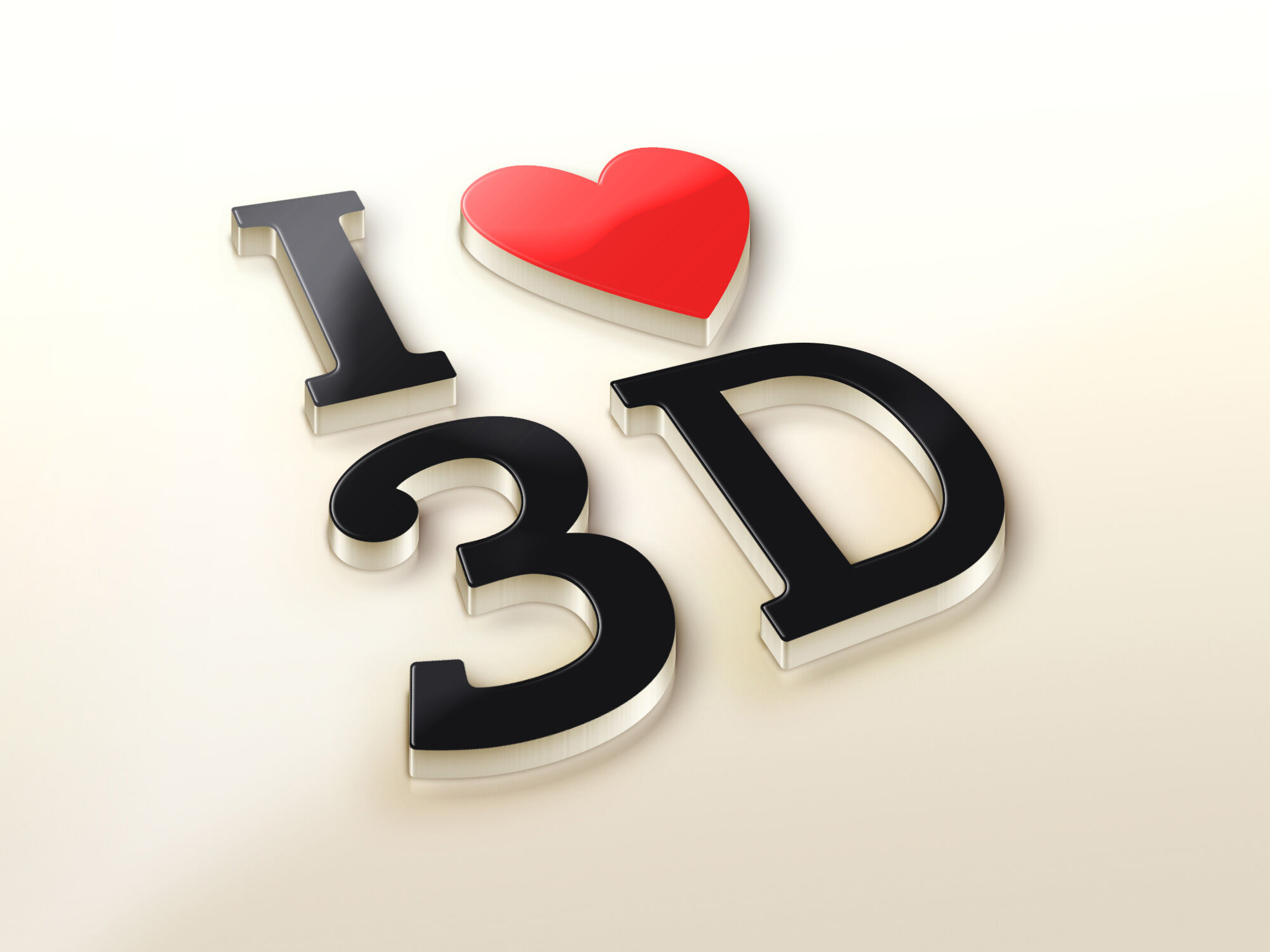 Mockup / Text Effect Featuring Perspective View of 3D Logo